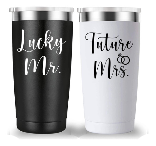 Mamihlap Taza De Viaje Lucky Mr Future Mrs - Taza De Comprom