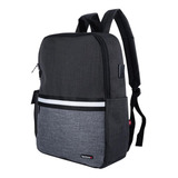 Mochila Antirobo Para Laptop Puerto Usb Backpack 15.6´´   