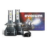 Auto Faros Led Evolum Kit Auxiliares C19 H1 H3 H7 9005 9006