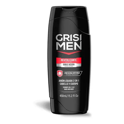 Gel De Baño Hombre Revitalizante Grisi Men Shower | MercadoLibre
