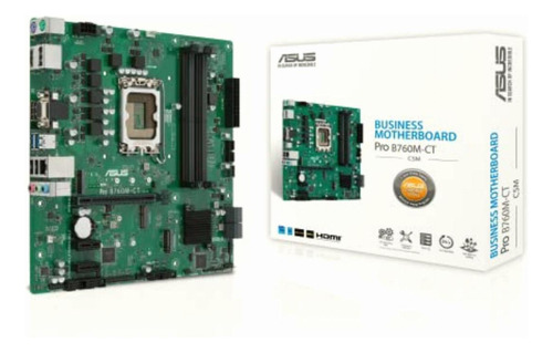 Asus Tarjeta Madre Comercial Intel B760 Pro B760m-ct-csm,