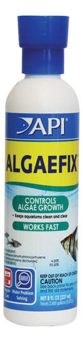 Api Algaefix - Botella De Control De Algas De 8 Onzas