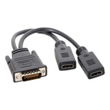 Chenyang Dms-59pin 1 A 2 Hdmi 1.4 Cable Extensión Divisor Pc