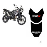 Adesivo Protetor Tanque Triumph Tiger Xc 800 Preto / Prata