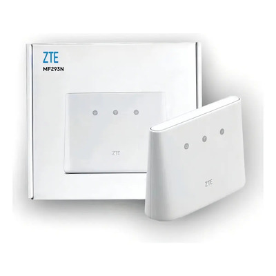Modem Zte 4g Mf293n + Chip Telcel Internet En Casa Blanco | Meses sin interés