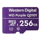 Memoria Micro Sd 256gb Wd Purple Vigilancia Wdd256g1p0c
