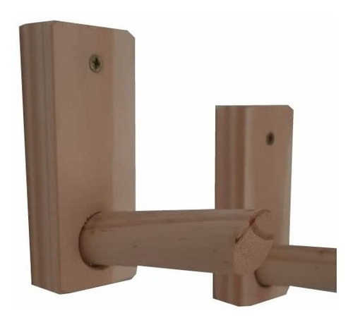 Perchero De Pared Individual Madera Pino Nordico Escandinavo