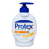 Jabón Liquido Antibacterial Protex Avena X221ml