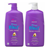 Shampoo E Condicionador Aussie Miracle Moist 778ml