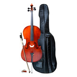 Cello 4/4 Solido Hecho A Mano Con Funda Ma-400 Etinger
