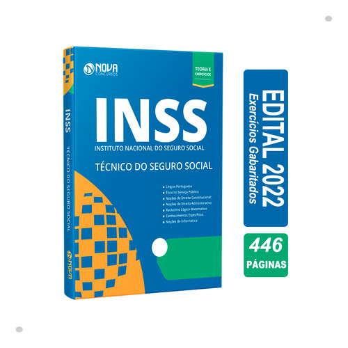 Apostila Inss Atualizada Técnico Do Seguro Social - Ed. Nova