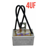 Capacitor Quadrado 4uf Ventilador Mondial Turbo Silêncio Max