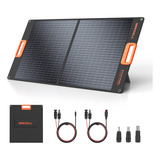 Grecell Panel Solar Portatil De 100 W Para Generador De Esta