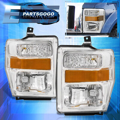 For 08-10 F-250 F-350 F-450 Superduty Headlights Lamps P Aac