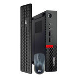 Mini Pc Lenovo I5 6° 8gb Ram 240gb Ssd + Mini Teclado Mouse