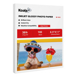 Papel Fotografico Koala Papel Fino Brillante Para Impresora