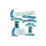 Pegatina De Los Tamucc Islanders De Corpus Christi De La Uni