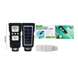 Lámpara Led Solar  90w Con Control Remoto Alumbrado Publico 