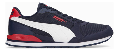 Tenis Puma St Runner V3 Mesh Hombre-azul/blanco