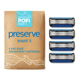 Sistemas De Rastrillos - Preserve Popi Shave 5 Replacement C