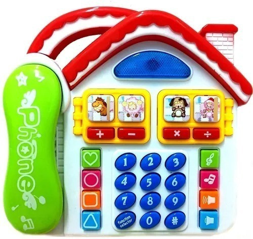 Telefone Musical Brinquedo Infantil Educativo Menino Menina 