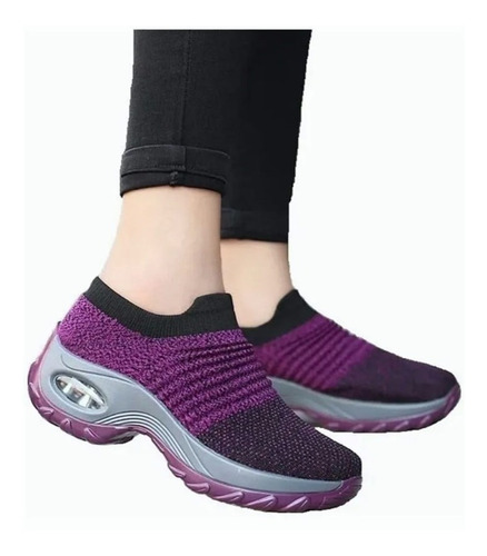 Calzado Deportivo De Mujer Transpirable Antideslizante