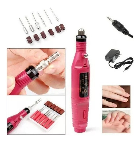 Pulidor De Uñas Electrico Economico Acrílico Manicure Casero