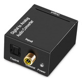 Kit Conversor Óptico Coaxial Digital + Cabo Óptico Smart Tv