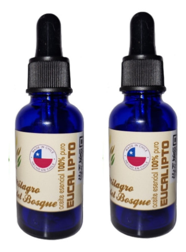 Aceite De Eucalipto 2 Botellas De 30ml 