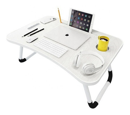 Mesa Portable Plegable Para Cama Estudiar Trabajar Comer