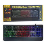 Teclado Gamer Con Luces Led Mecanico M-700 Retroiluminado