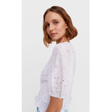 Blusa Stradivarius Bordado Suizo Bershka Pull And Bear Sfera