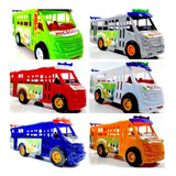 Juguetes Economicos 6 Zafiros Microbus Colores Diferentes