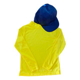 Camisa E Boné Infantil Proteção Solar Uv 50+ Longa Térmica 