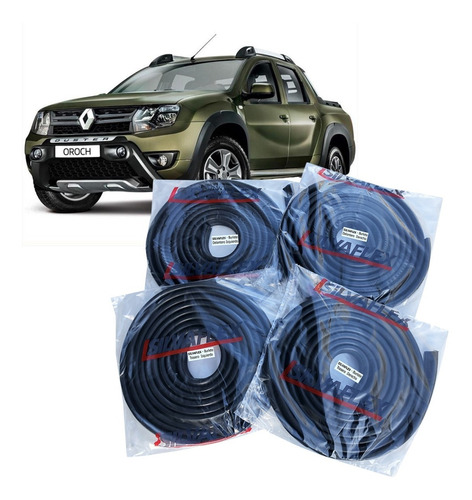 Burletes 4 Puertas Del + Tras Renault Duster Oroch Kit 4 Un.