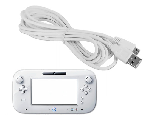 Cable Carga Nintendo Wiiu Gamepad Wii U Pad Cargador Usb