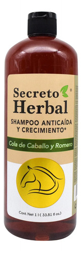 6 Pza Shampoo Secreto Herbal Anticaida Cola Caballo Yromero
