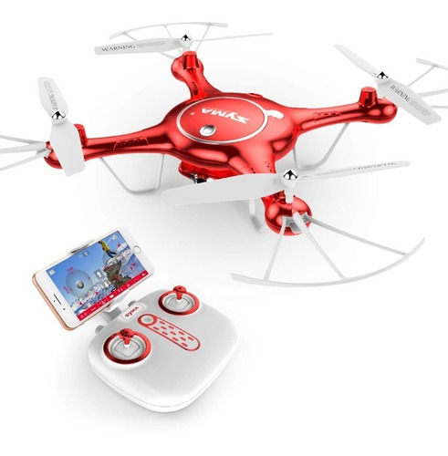 Drone Syma X5uw Camara Wifi Helicoptero Transmite En Vivo 