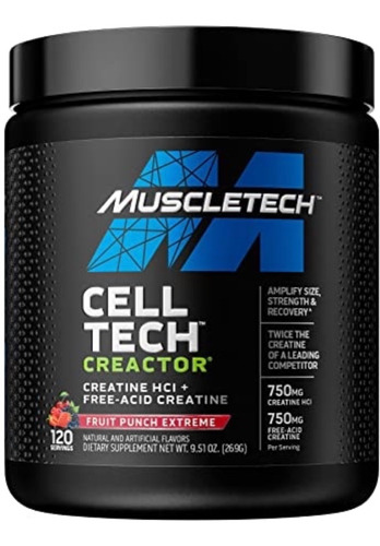 Creatina Muscletech Creactor 203 Gr