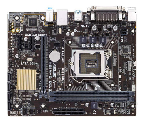 Asus H81m Base Plate - D R2.0 Lga 1150 + I3 4170 Cpu