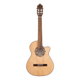 Guitarra Criolla Fonseca Modelo 39kec C/eq Corte Envío Grati