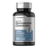 Glucosamine Chondroitin Msm & Turmeric / 180 Tab / Horbaach