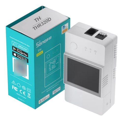 Sonoff Thr320d Elite Wifi Monitor De Temperatura Y Humedad