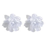 Pendientes Grandes De Flores Para Mujeres Y Niñas, Pendiente