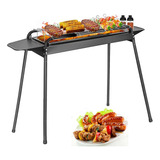 Portable Charcoal Grills Height Adjustable Large Capacity Bb