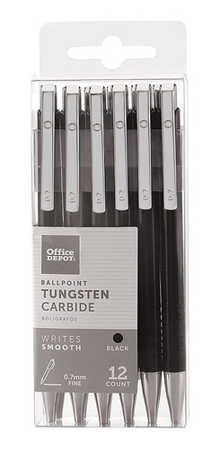 Foray Pens - Office Depot Tungsten Carbide Retractable Ballp