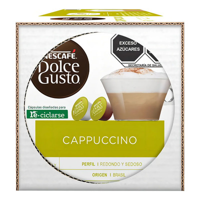 Cápsulas De Café Dolce Gusto Nescafé Cappuccino 48 Pzas | Envío gratis