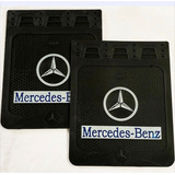 Loderas Para Camion Mercedez Benz Negro 24x30 Pulgadas 