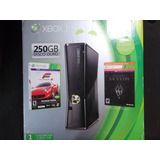 Caja De Consola Xbox 360 Slim De 250gb