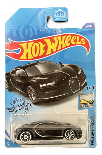Hot Wheels '16 Bugatti Chiron (2020) Tarjeta Quebrada